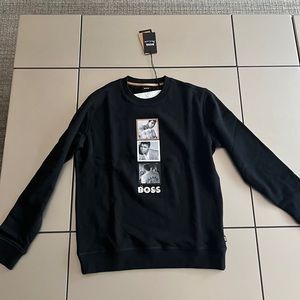 HUGO BOSS X MUHAMMAD ALI SWEATSHIRT SIZE SMALL
